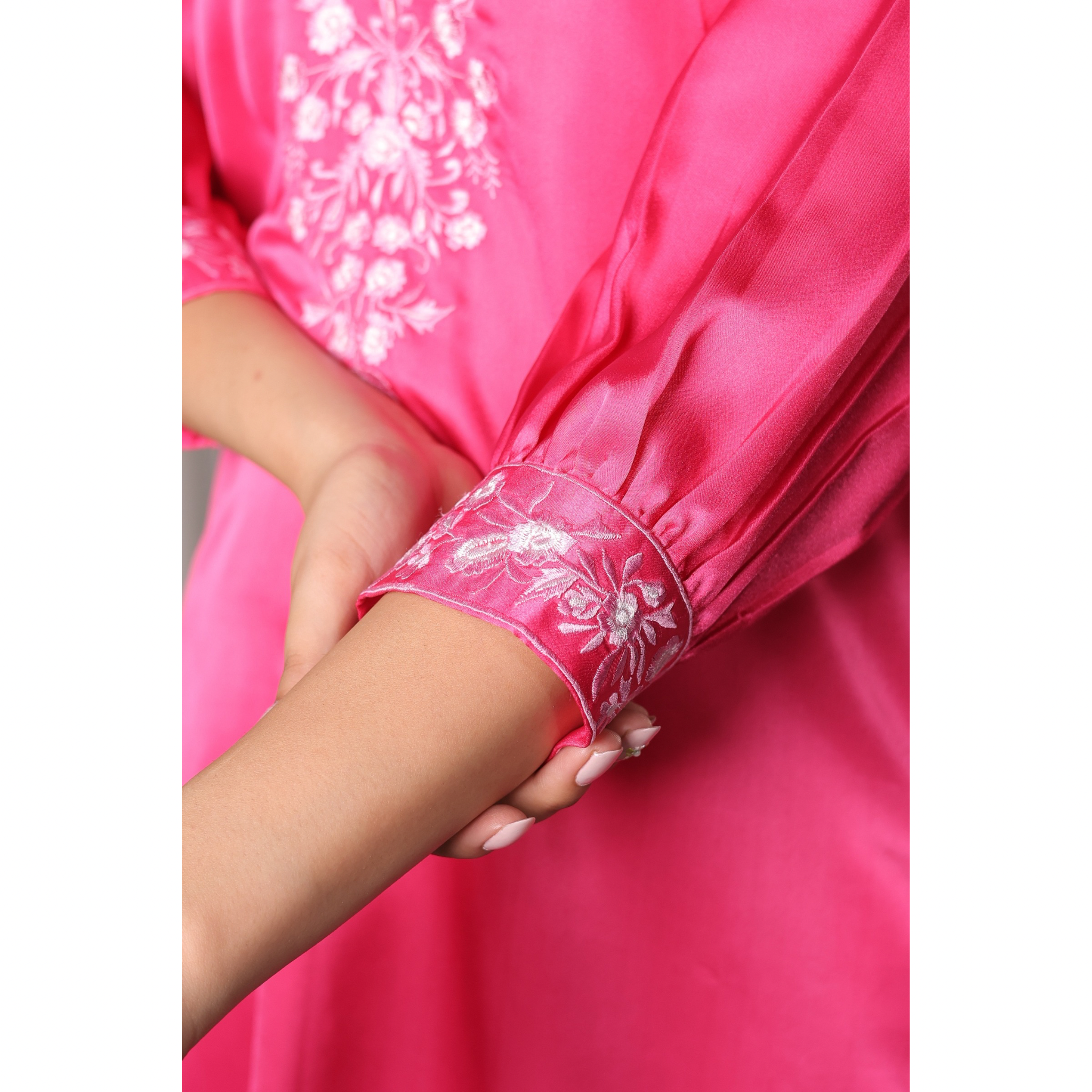 Gulnaar kurta with farshi salwar