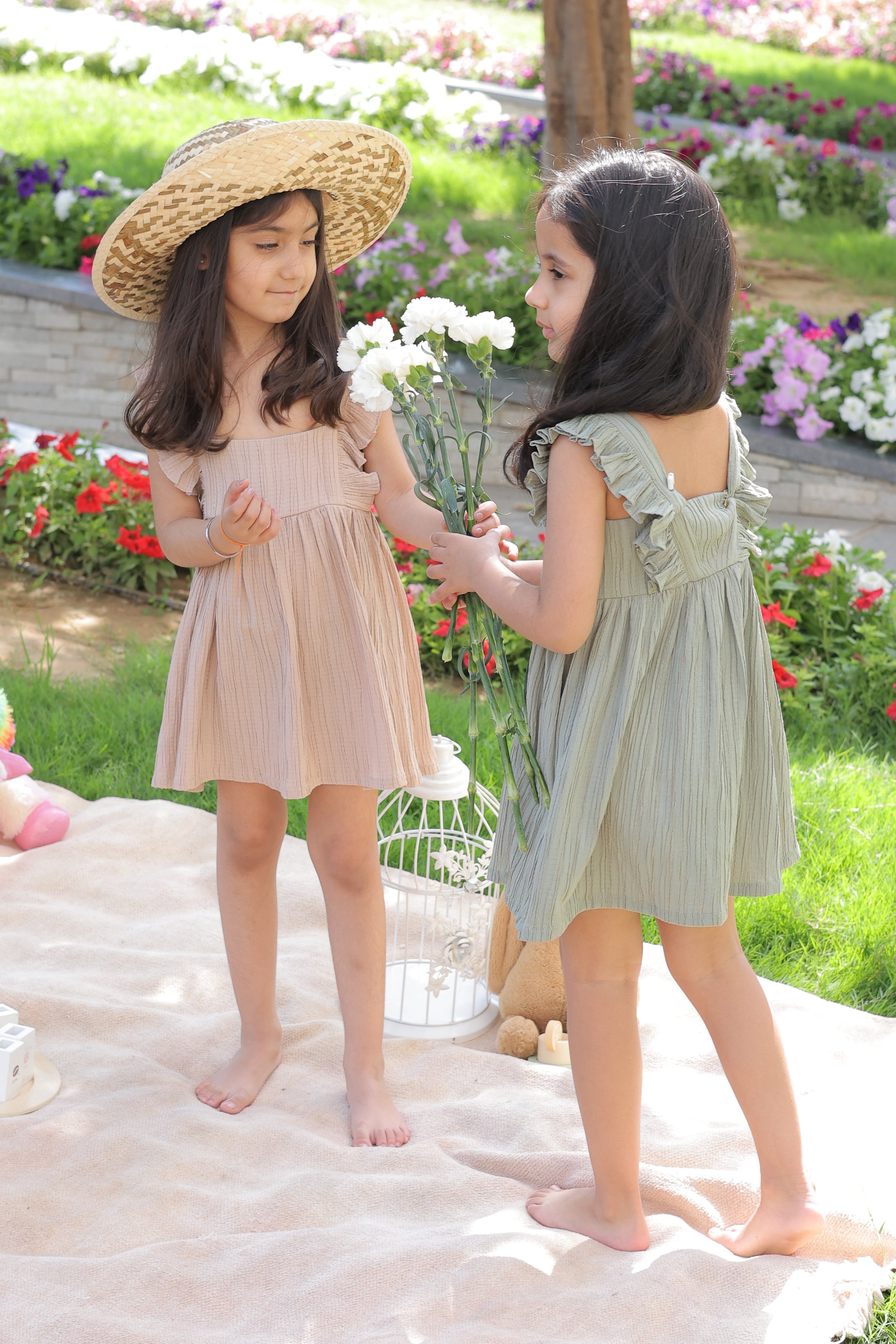 Breezy Ruffled Dress